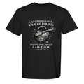 Gray t-shirt with white text 'Sing to endear, not to impress' on a white background