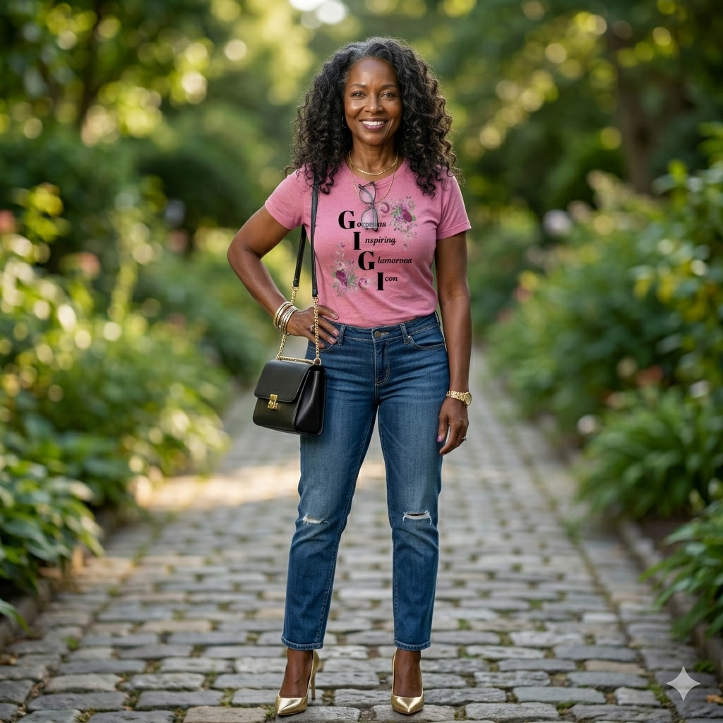 Gigi Shirt | Glam Grandma Tee | Gift for Grandma | Stylish Gigi Shirt | Mother’s Day Grandma Gift | Trendy Grandma Tee
