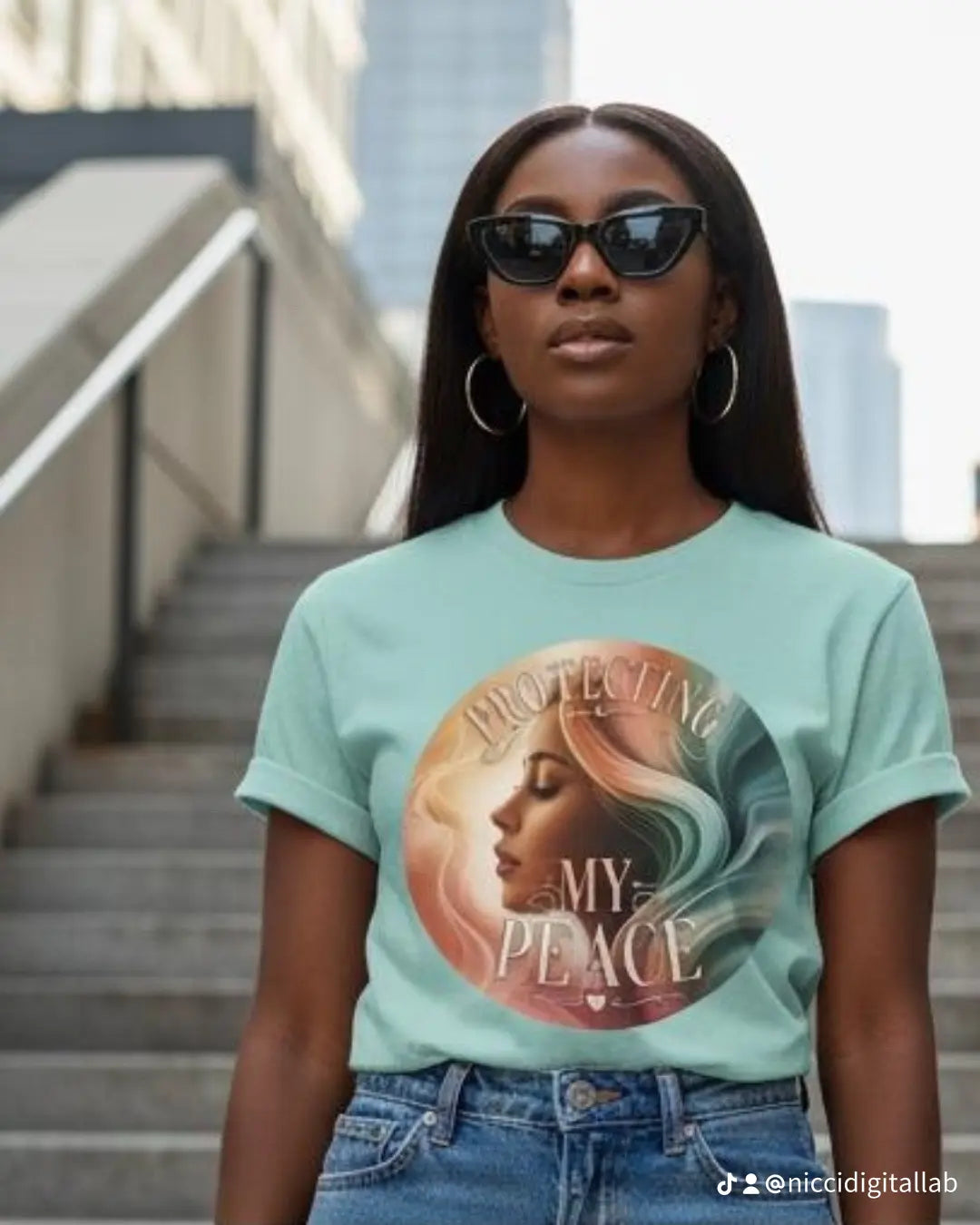 Protecting My Peace Shirt | Self Care & Boundary Statement Tee
