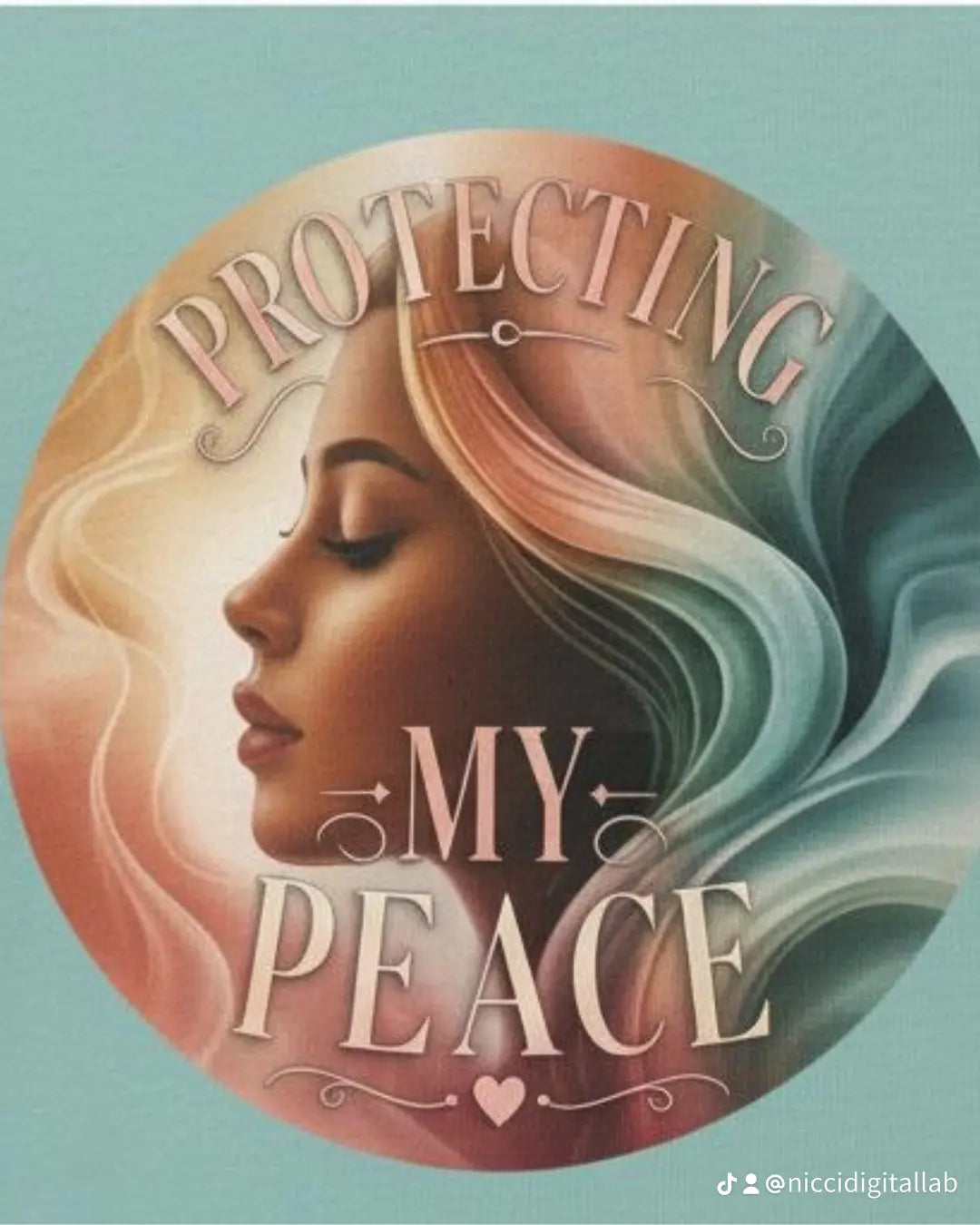 Protecting My Peace Shirt | Self Care & Boundary Statement Tee